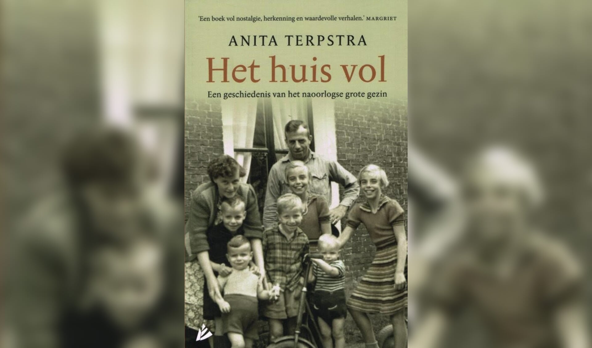 Cover: Het huis vol door Anita Terpstra