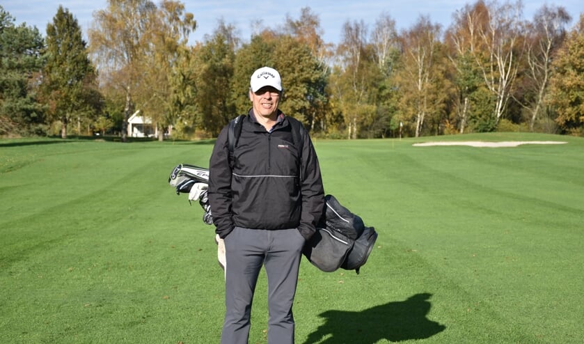 Baanmanager Andor de Geer op golfbaan Heidemeer