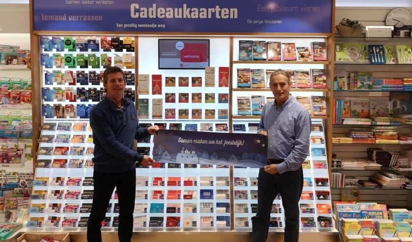 Theo & Alex Copini voor de cadeauwand van de Primera Bilgaard