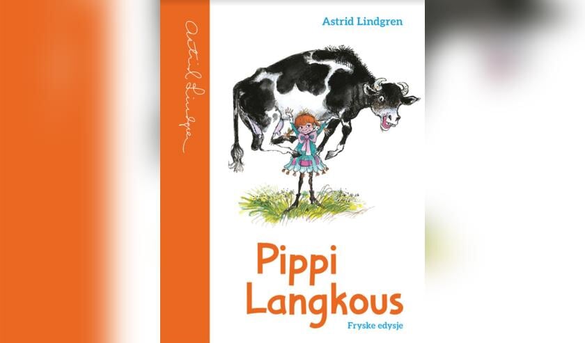 <p>De cover van het eerste Friestalige Pippi Langkous-boek</p>