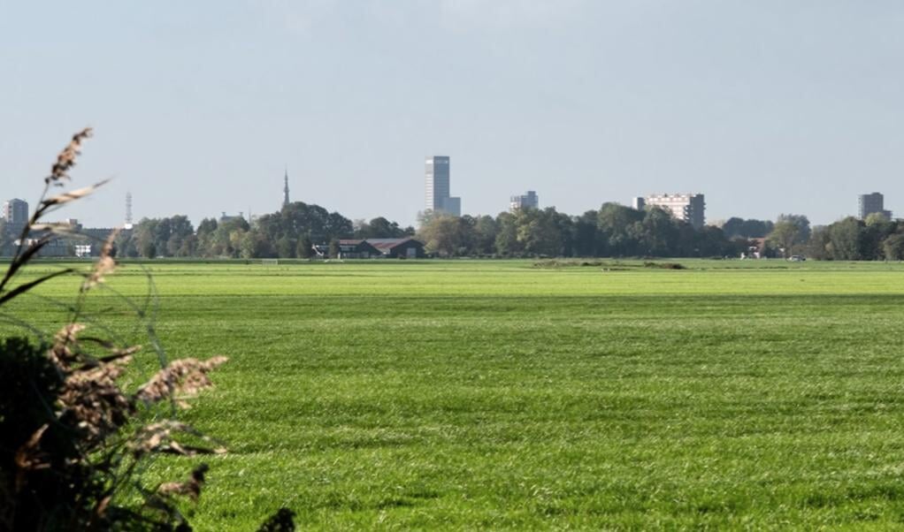 Een deel van de skyline van Leeuwarden.