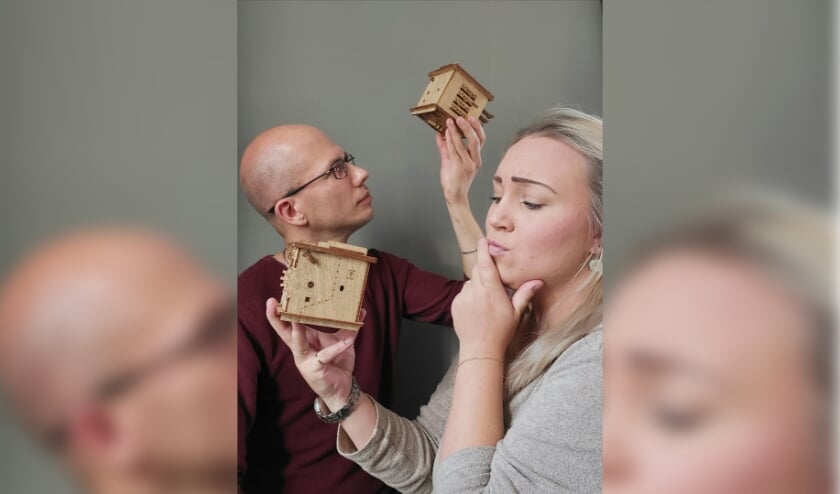 <p>Escape Room The Cube thuis puzzel</p>