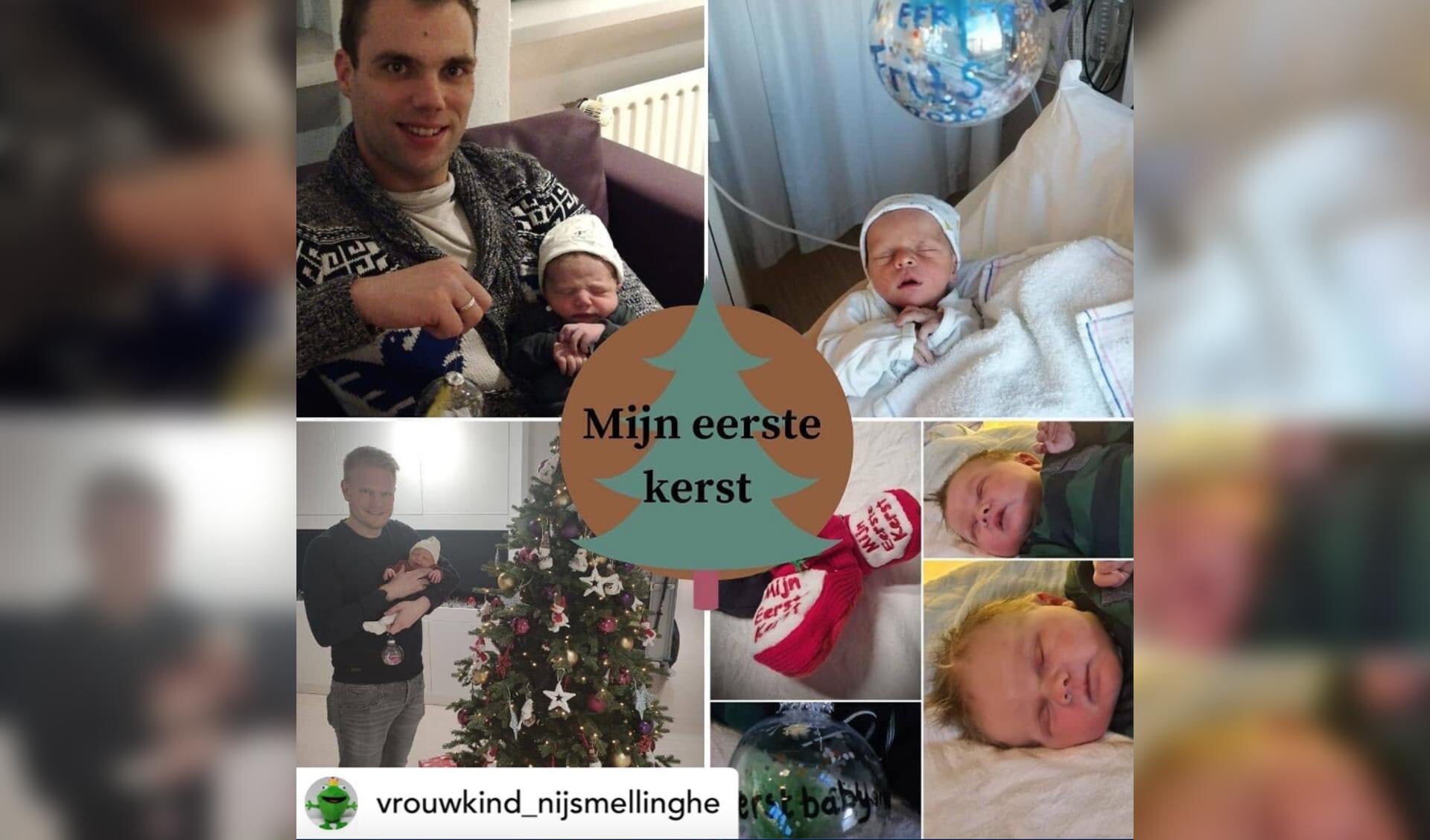 De kerstkindjes van Nij Smellinghe van 2020.