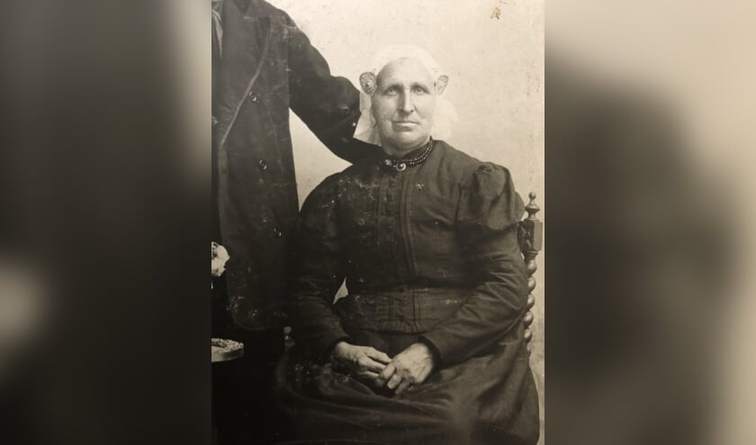Antje van der Meer omstreeks 1890