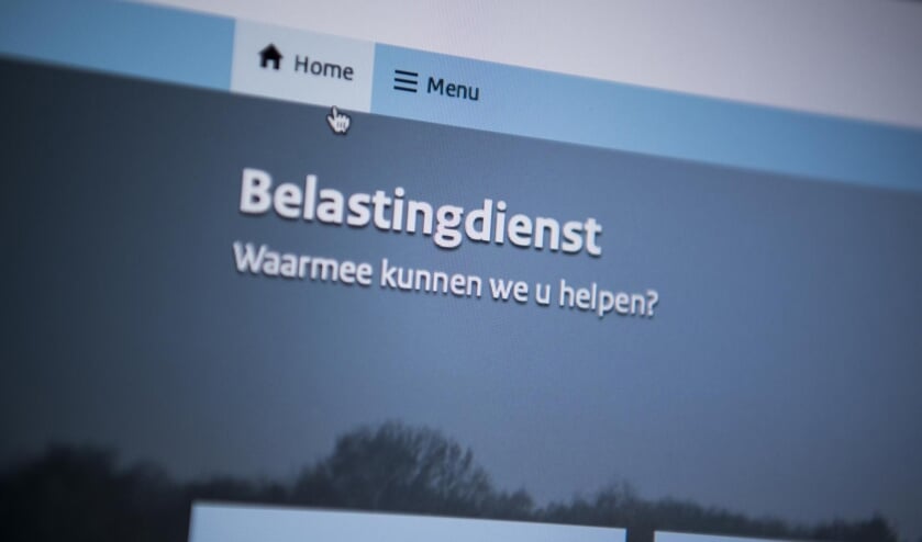 Screenshot Belastingdienst