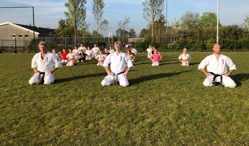 Foto van de training