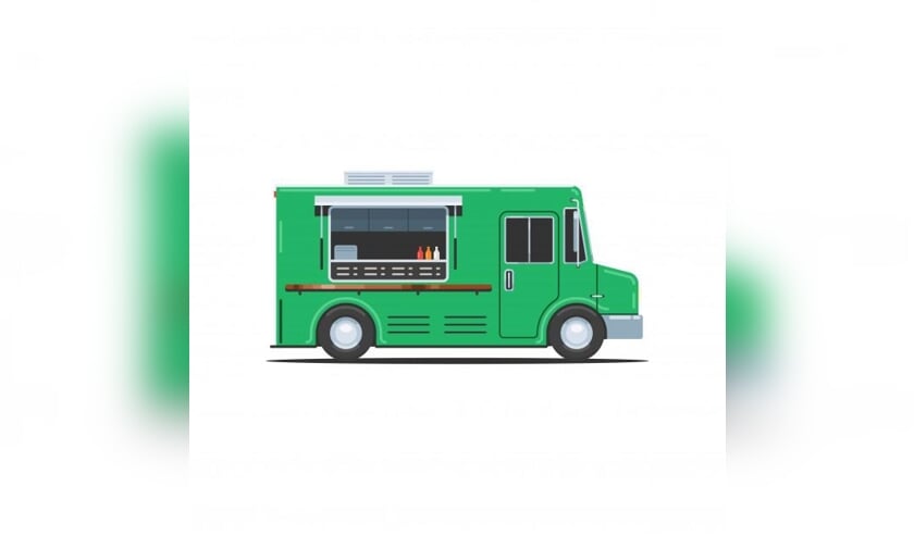 Voorbeeld van een foodtruck.