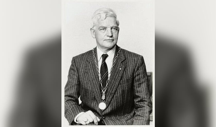 Bernhard van Haersma Buma als burgemeester van Workum.