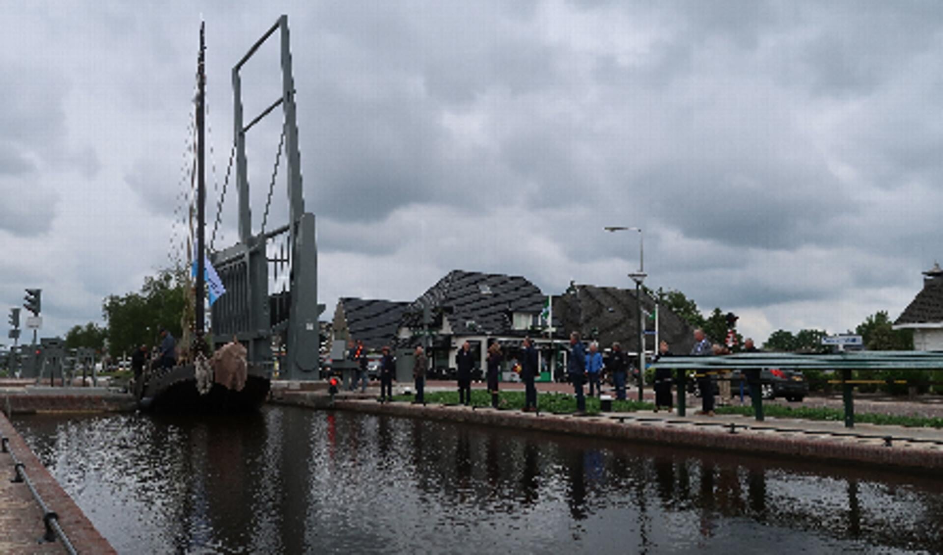 De Stokersverlaatbrug tijdens de officiële opening eerder dit jaar.