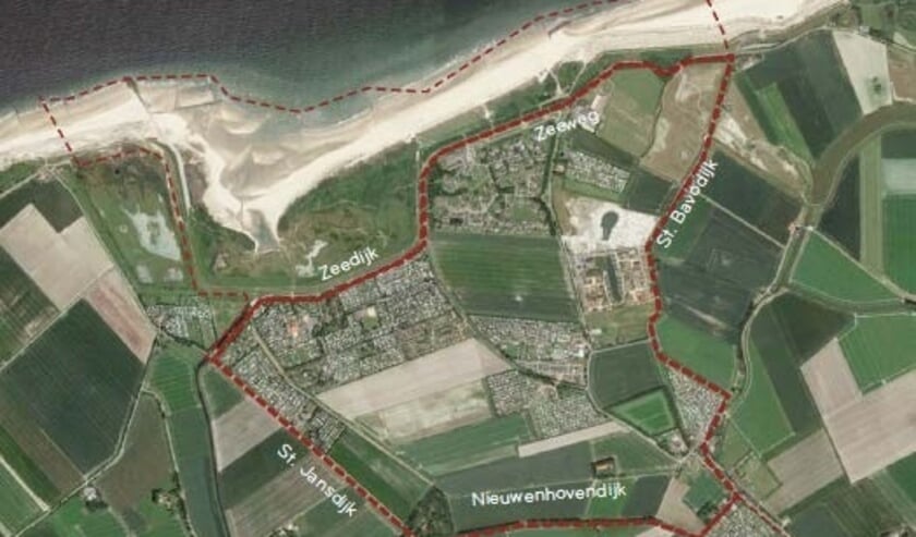 Situatietekening Masterplan Nieuwvliet-Bad