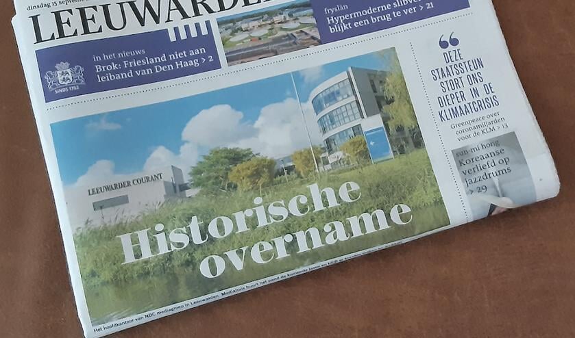 Leeuwarder Courant En Friesch Dagblad Verkocht Aan Mediahuis Rondom Vandaag Regionaal Nieuws Voor Leeuwarden En Omstreken