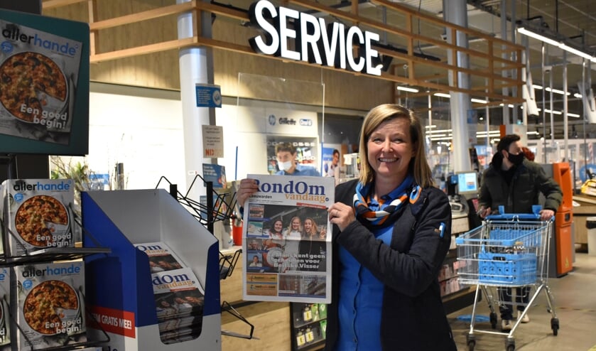 Nieuwe verkoopbak bij de Albert Heijn XL