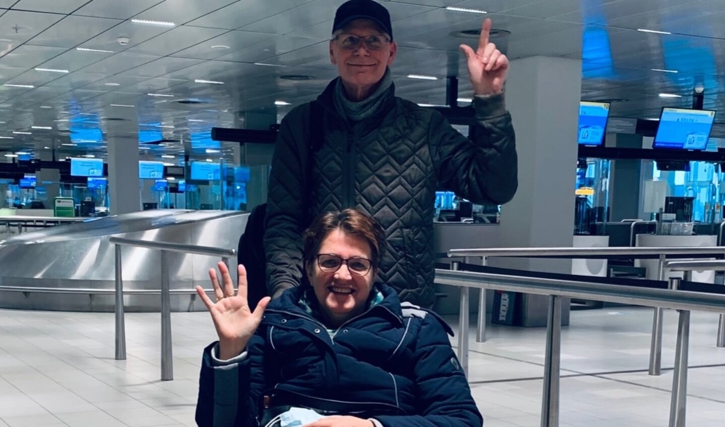 Thea en haar man Piet zijn naar Rusland vertrokken.