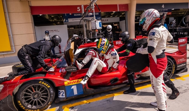 <p>Beitske Visser in actie tijdens de laatste WEC-race van het seizoen.</p>