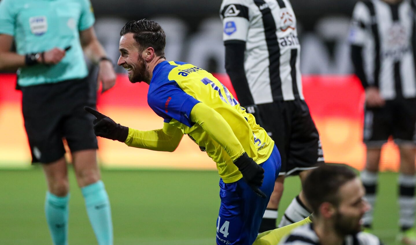 Michael Breij was als invaller belangrijk met de 0-1.