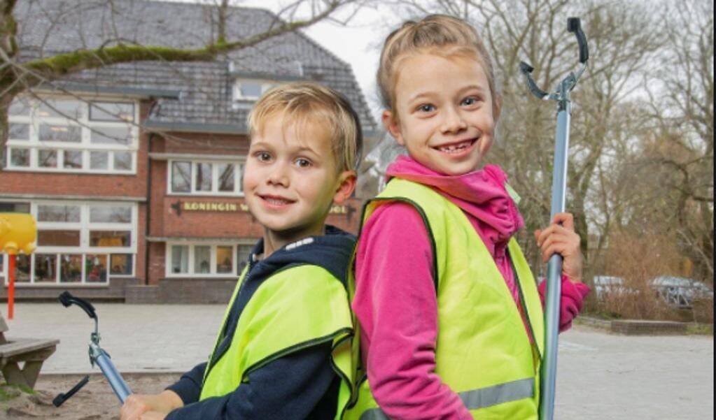 De Himmelwike voor basisschoolkinderen begint deze week in Opsterland, vanaf de maand juni komen andere Friese gemeenten aan bod om schoongemaakt te worden.