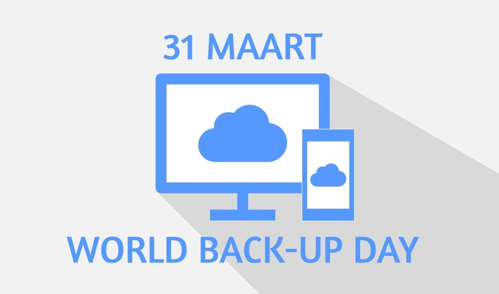 31 maart is het World Back-Up Day, de ideale dag om een kopie te maken van al jouw belangrijke bestanden