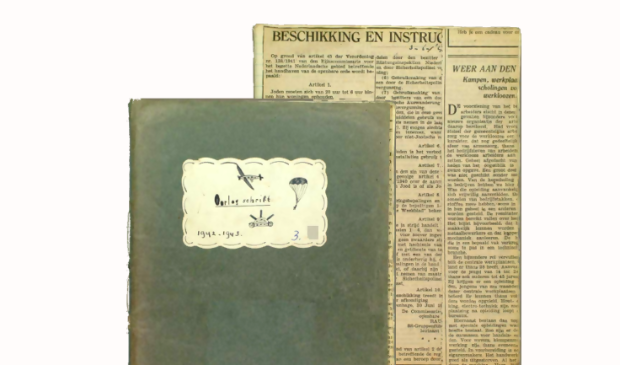 Voorkant van To Hofstra schrift van het oorlogsjaar 1943.