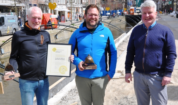 <p><em>Van links naar rechts: Klaas de Vries, Marten Hylkema en Niels Engelmoer.</em></p>