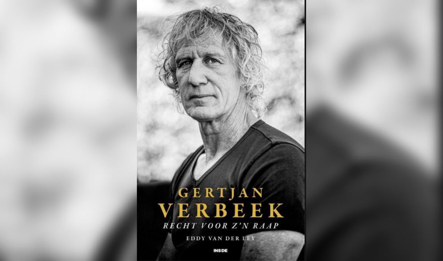 Foto van de cover van zijn autobiografie.