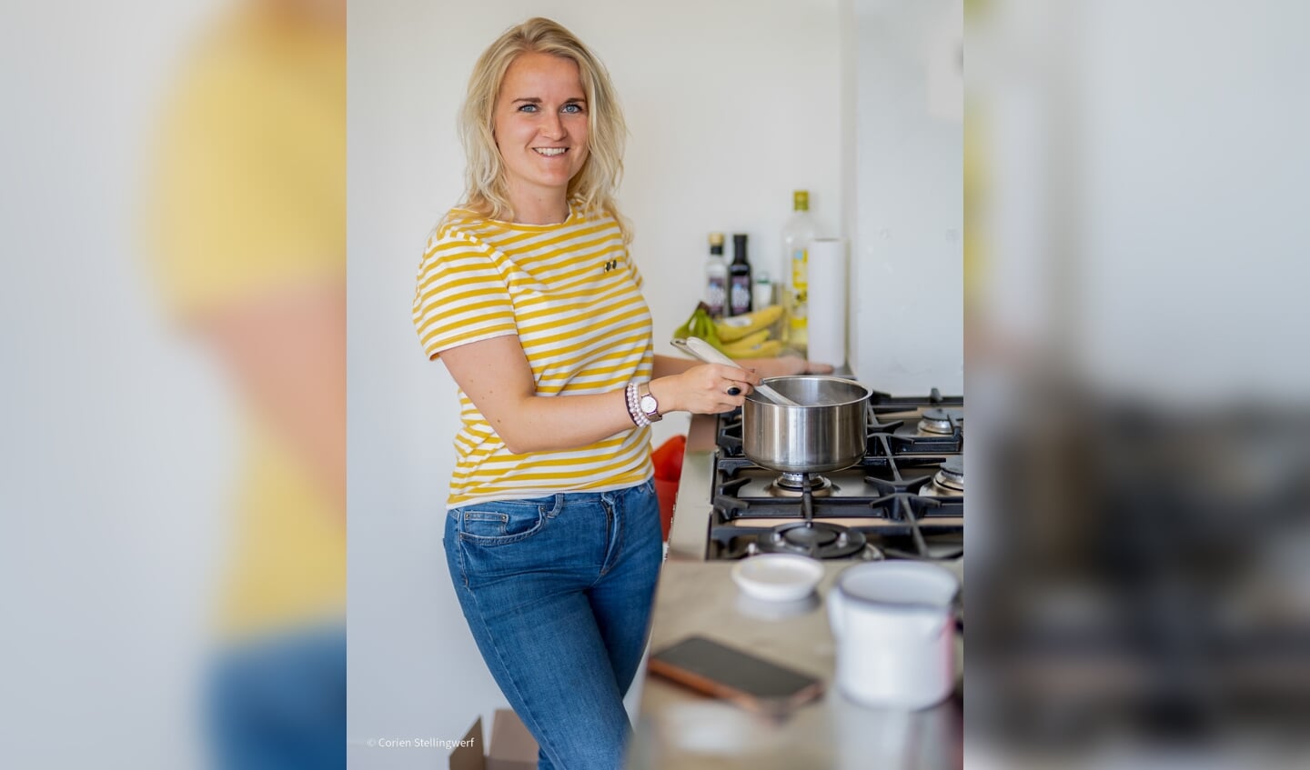 Corien is enorm dankbaar dat mensen haar blog volgen en haar recepten koken.