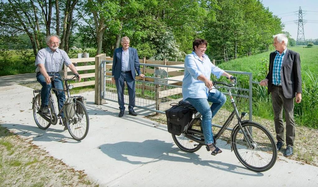 Fiets- en wandelprovincie Friesland is alweer een mooie route van anderhalve kilometer rijker.