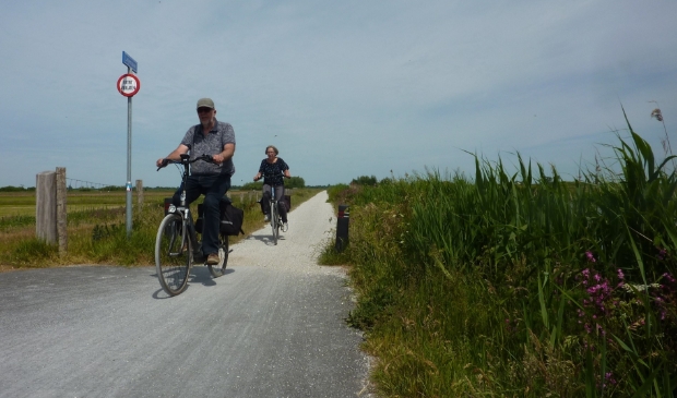 Sfeerfoto van de prachtige route Drachten - De Leien.