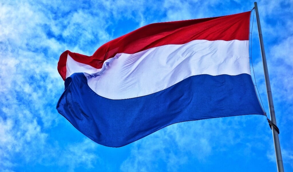 De Nederlandse vlag.