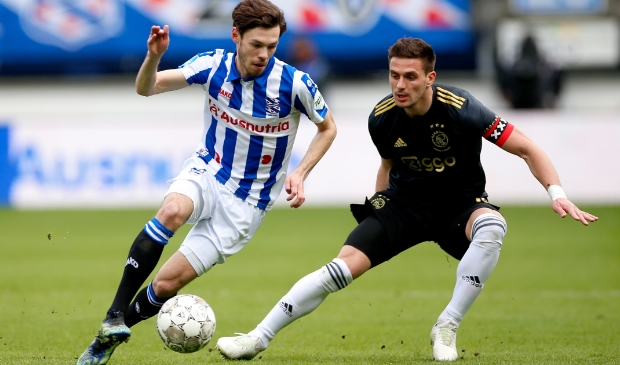 Anthony Musaba is de opvolger van Mitchell van Bergen bij sc Heerenveen.