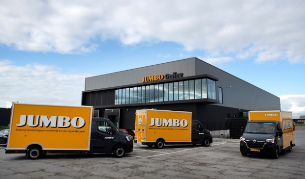 <p>De nieuwe Jumbo locatie in Heerenveen voor online bestellingen</p>