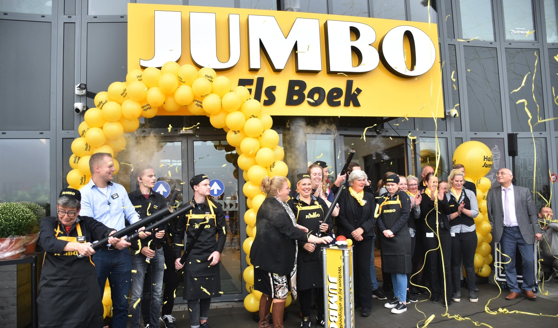 Jumbo Els Boek is op feestelijke wijze geopend.