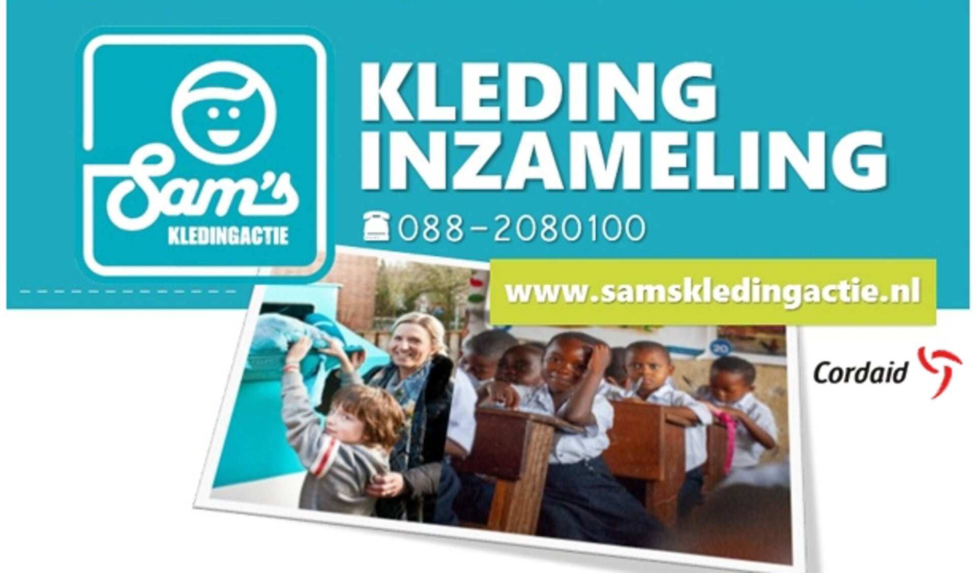 Sam’s Kledingactie voor schoolkinderen in Oeganda