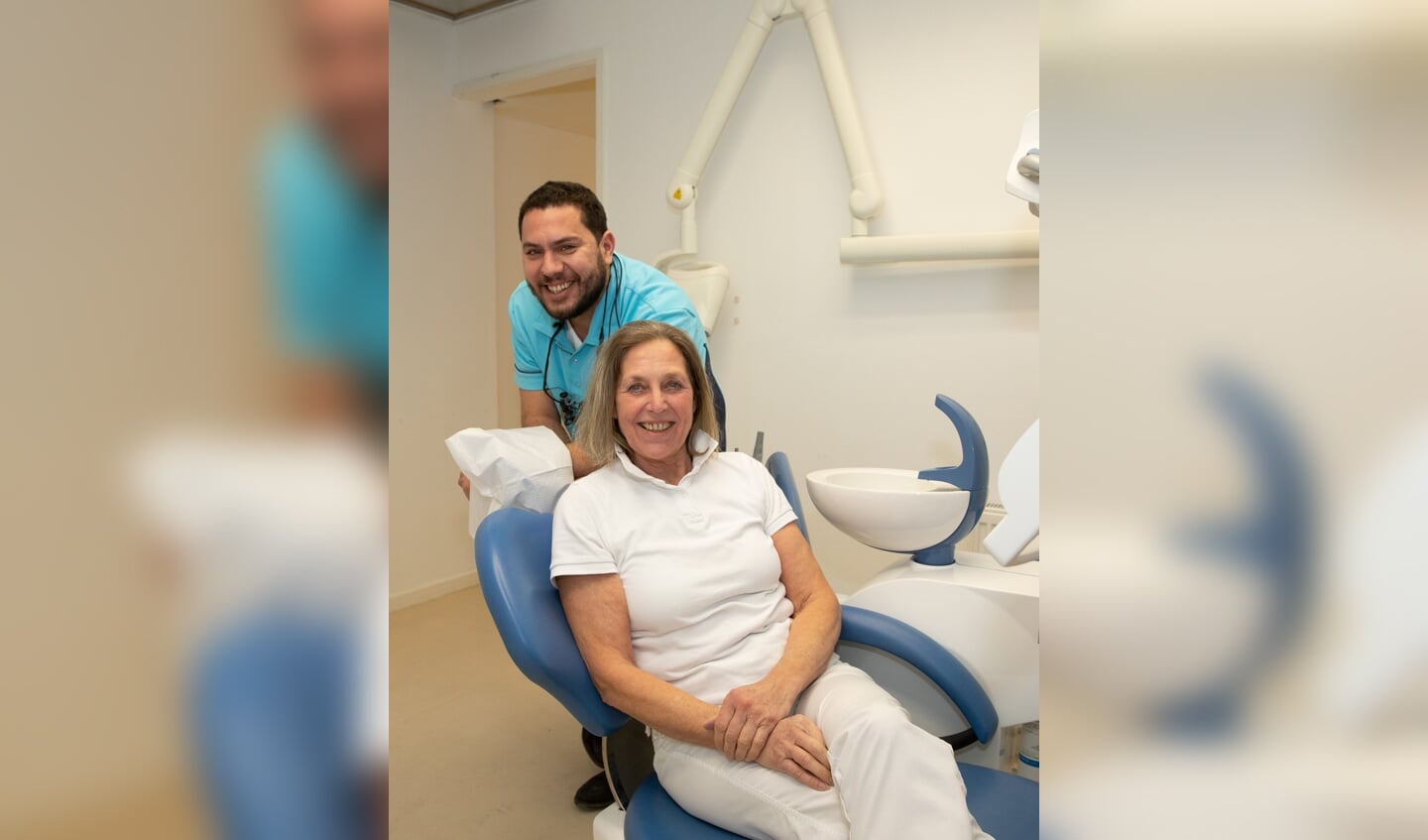 Tandarts Boris Fernández Alcivar en assistente Daniëlle Meijer-de Wilde zijn met veel plezier werkzaam bij Wesselink Dental.