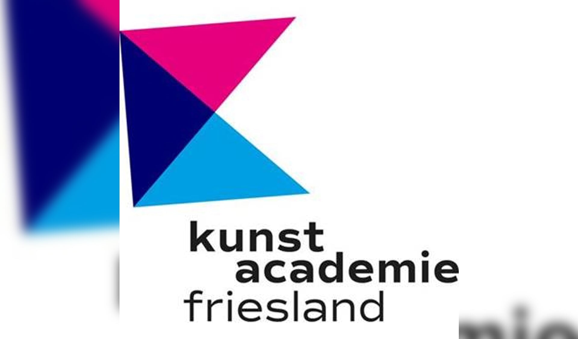 Het loge van de kunst academie van Friesland