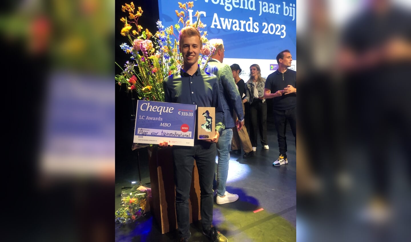 Student Ruben Talstra ROC Friese Poort uit Drachten wint de LC Awards 2022