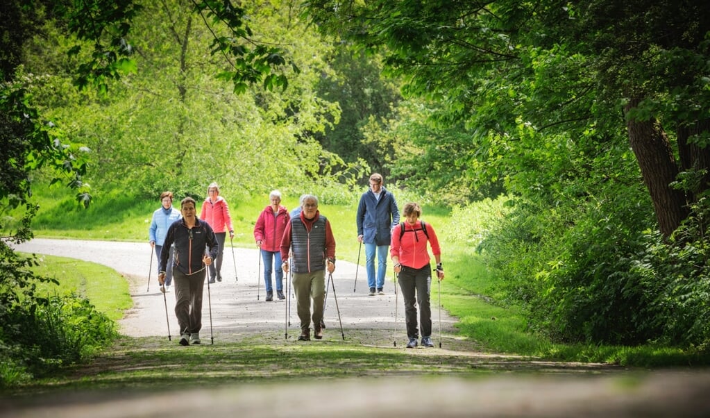 Nordic Walking is een goede sport voor mensen met Parkinson.