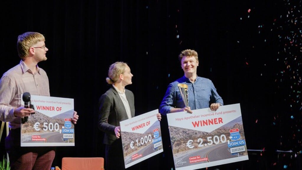 De winnaars van de vorige editie van het Hayo Apotheker Stimuleringsfonds. 