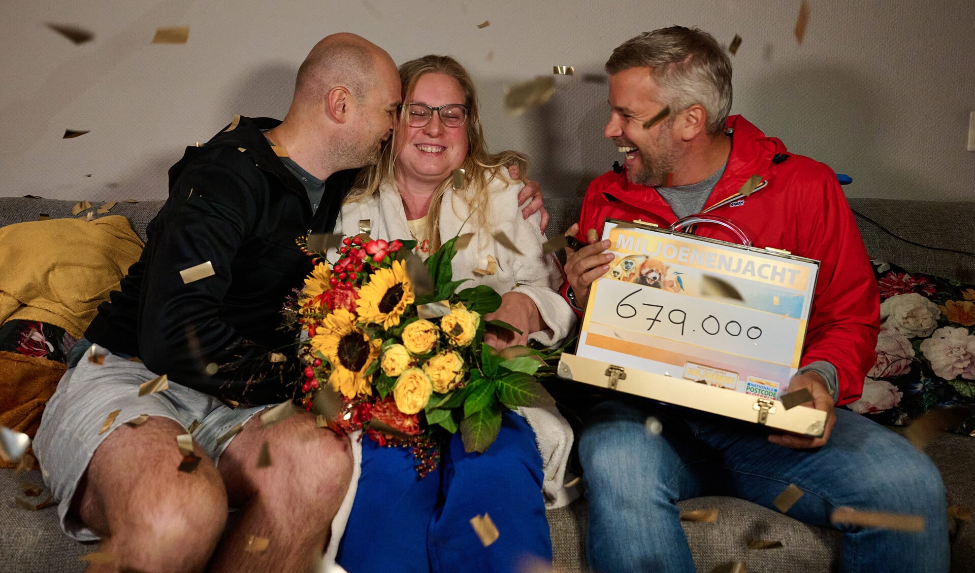 Gerlof en Femke winnen 679.000 euro bij Postcode Loterij Miljoenenjacht