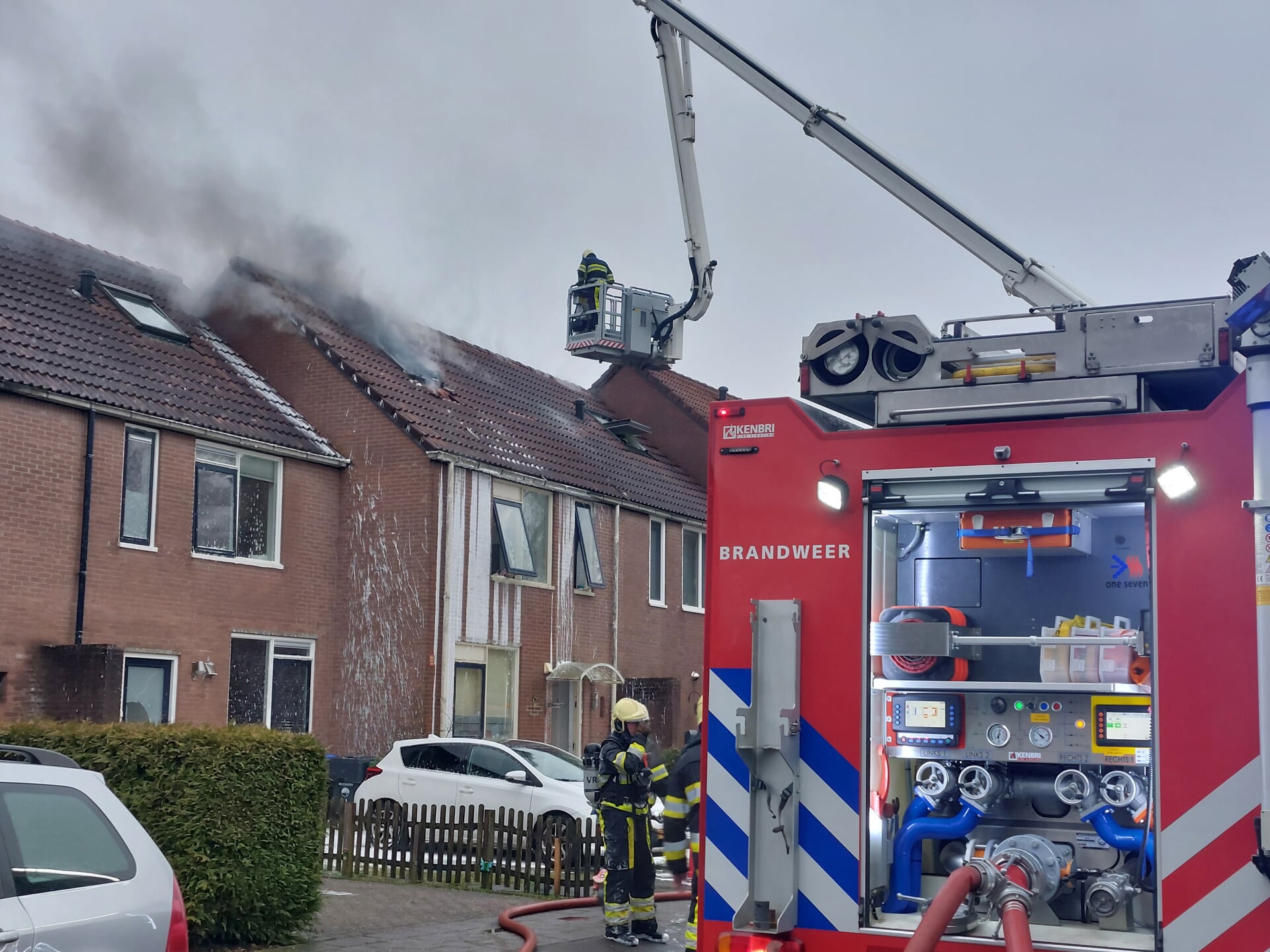 Flinke Rookontwikkeling Bij Uitslaande Woningbrand In Leeuwarden ...