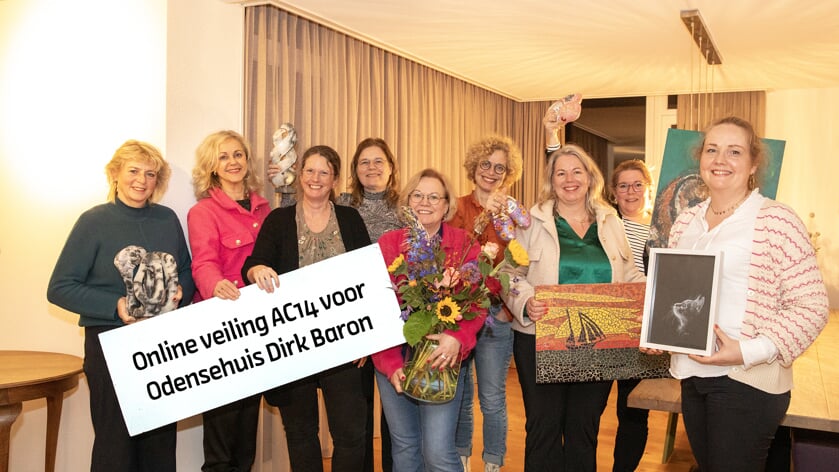 De leden van Agora Club Súd East Fryslân houden van 4 t/m 25 april een online veiling via hun Facebookpagina. De opbrengst is bestemd voor een beleeftafel voor Odensehuis Dirk Baron in Drachten.