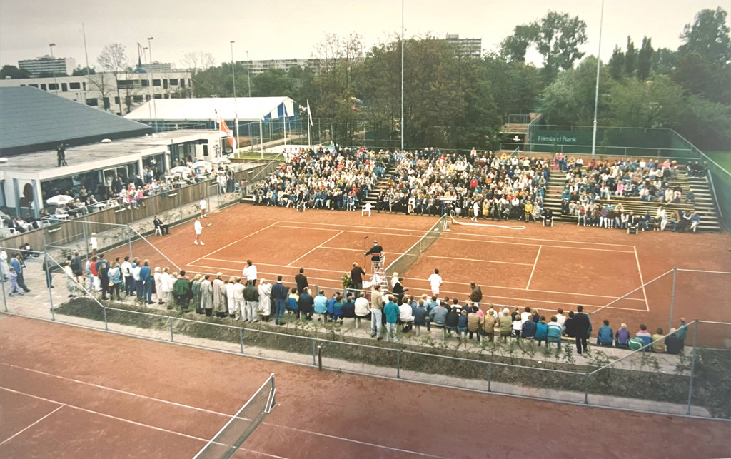 Tennisvereniging Leeuwarden hoopt dat oude tijden weer gaan herleven op het sportpark.