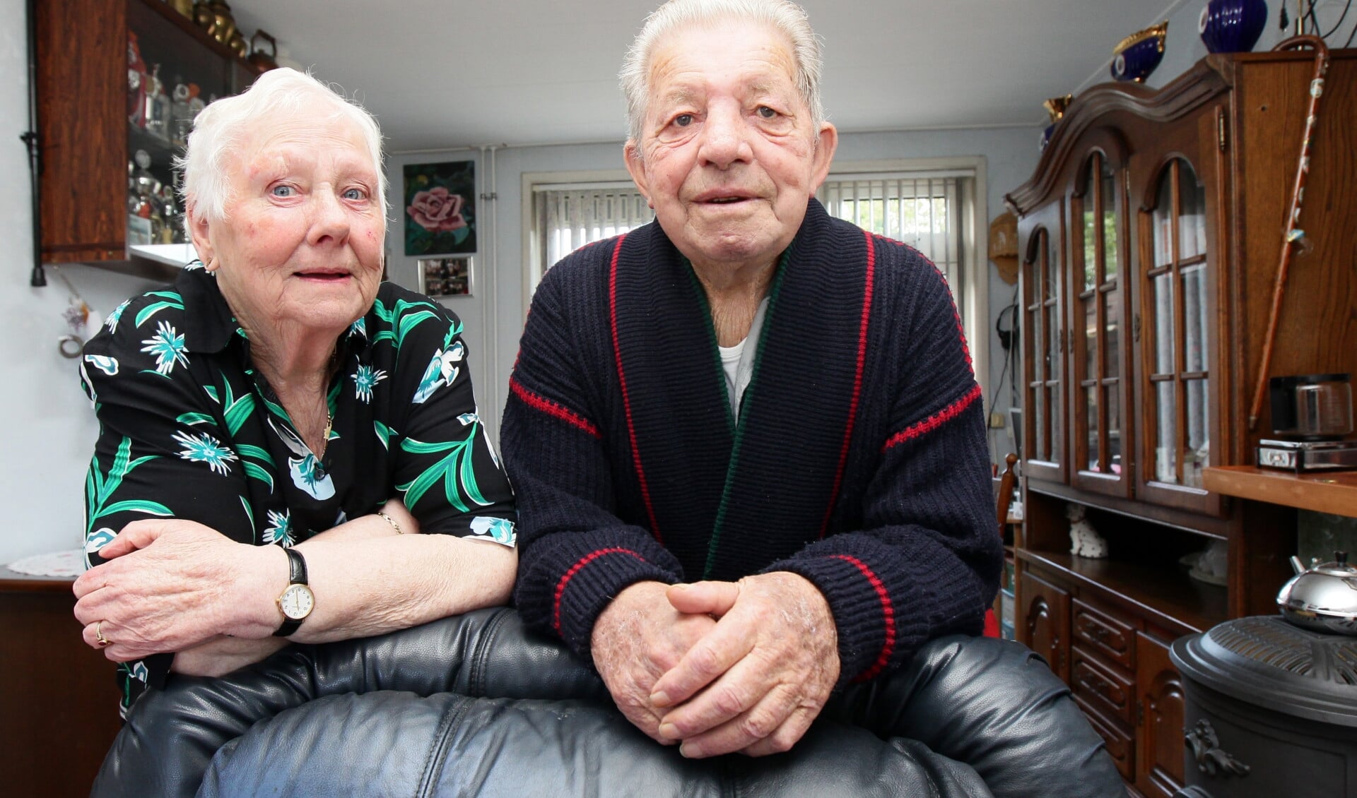 Echtpaar Brander 60 jaar getrouwd.