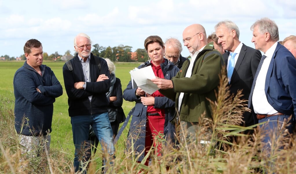 NIJ BEETS, 3-10-2022, Bezoek mininister Christianne van der Wal en Sietse Zwaagstra