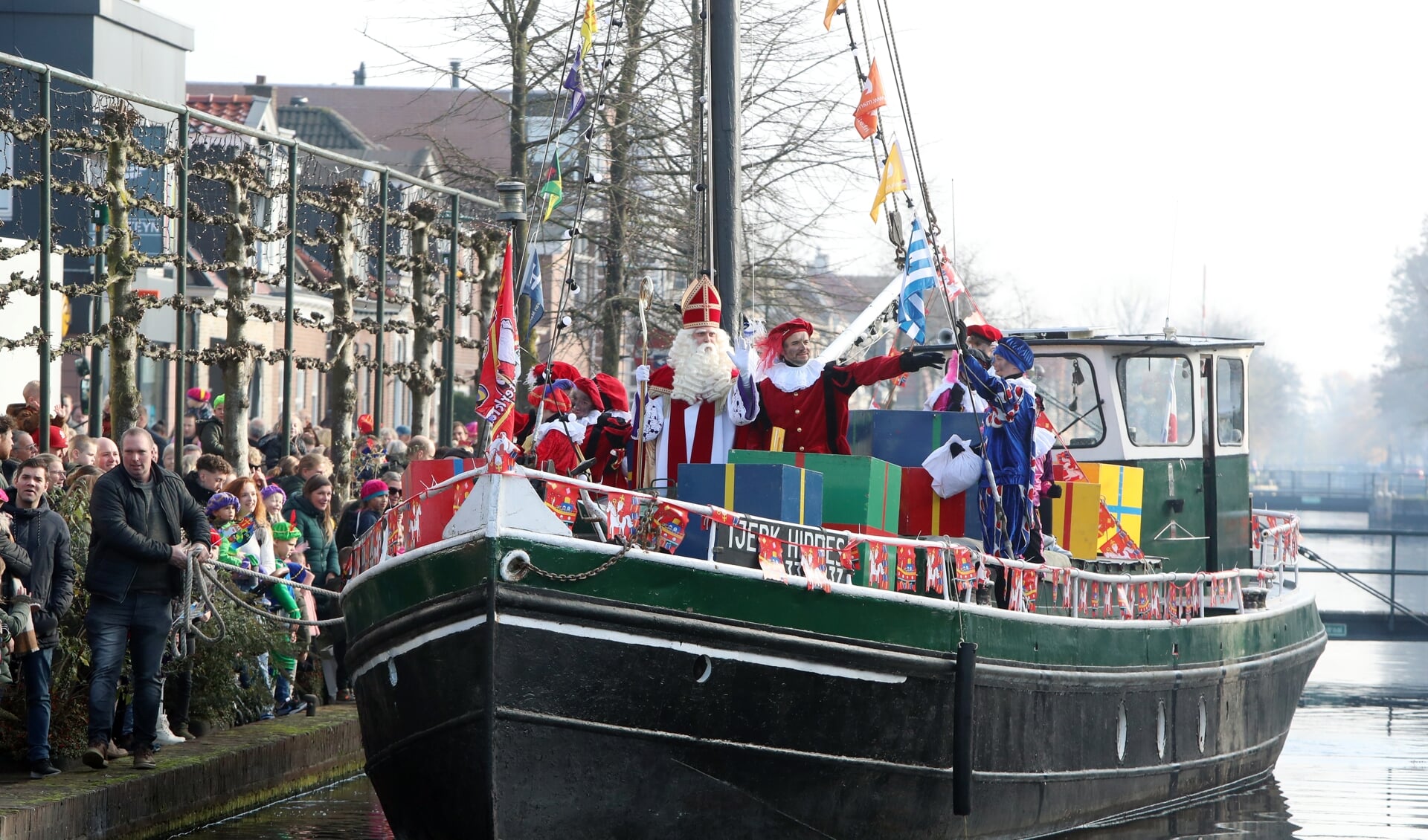 Intocht Sinterklaas in Gorredijk
