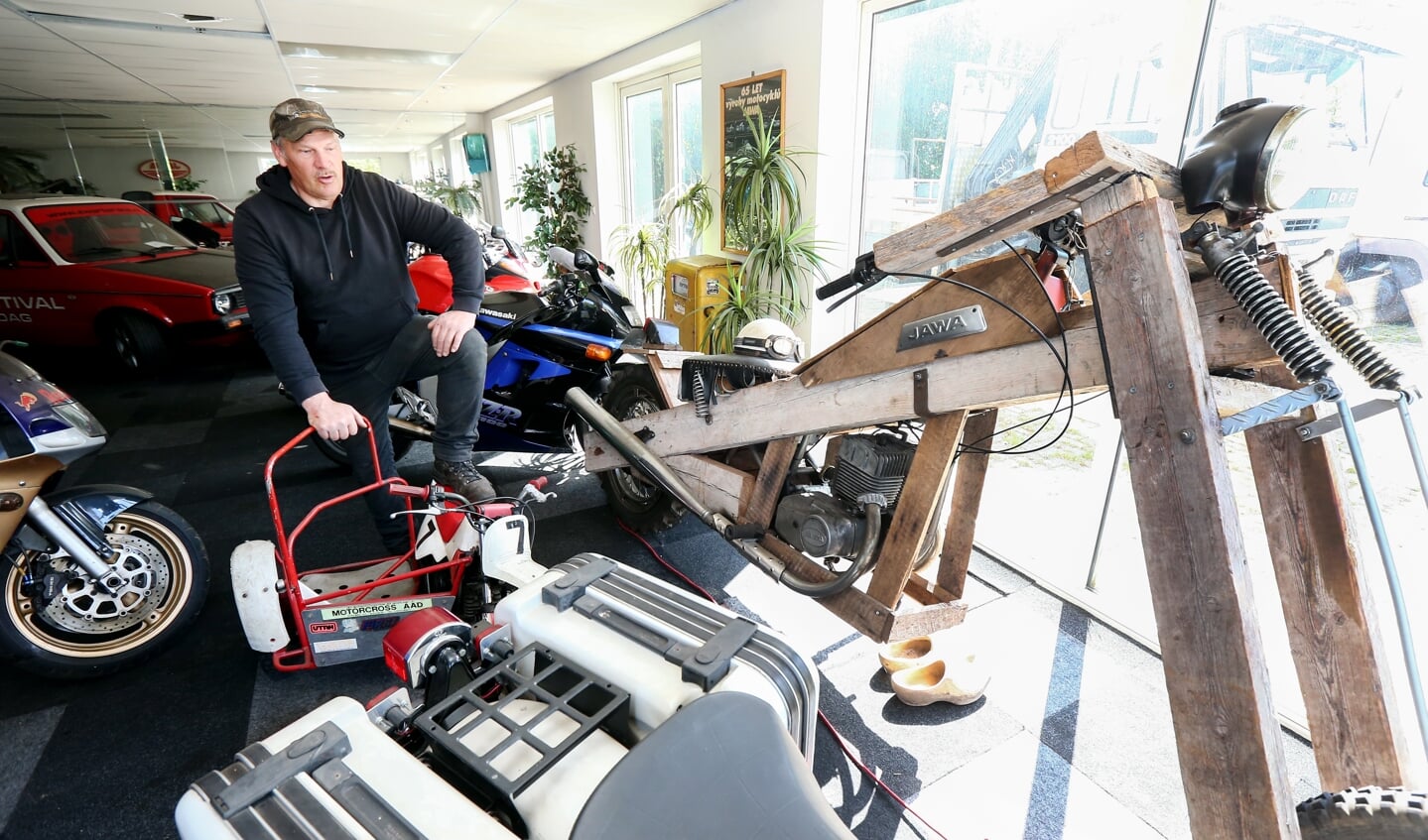 Durk de Haan is druk met de voorbereidingen voor het evenement op Hemelvaartsdag.