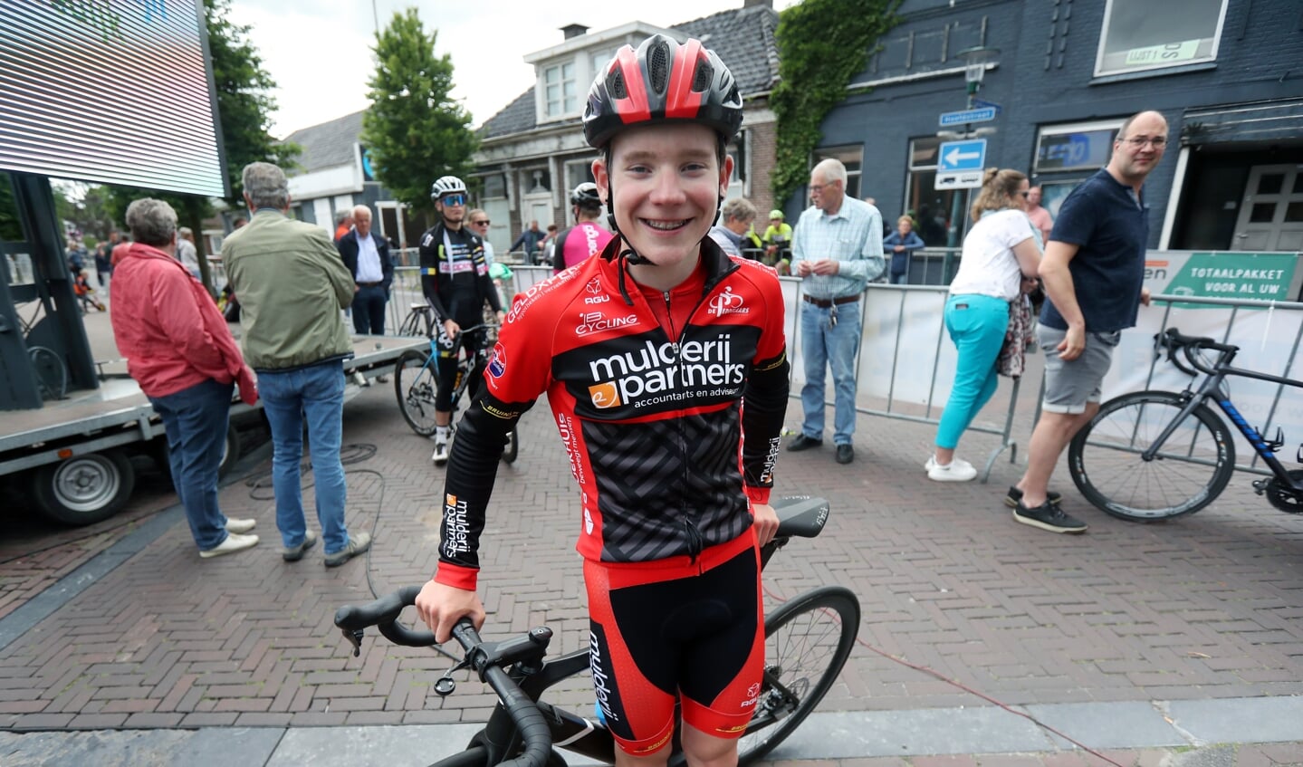 Ronde van Gorredijk, winnaar bij de Nieuwelingen Danijel Agricola
