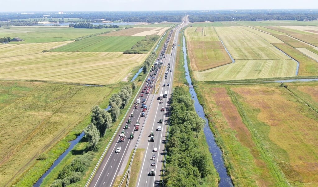 boerenprotest, van oordt's mersken, a7, stikstof