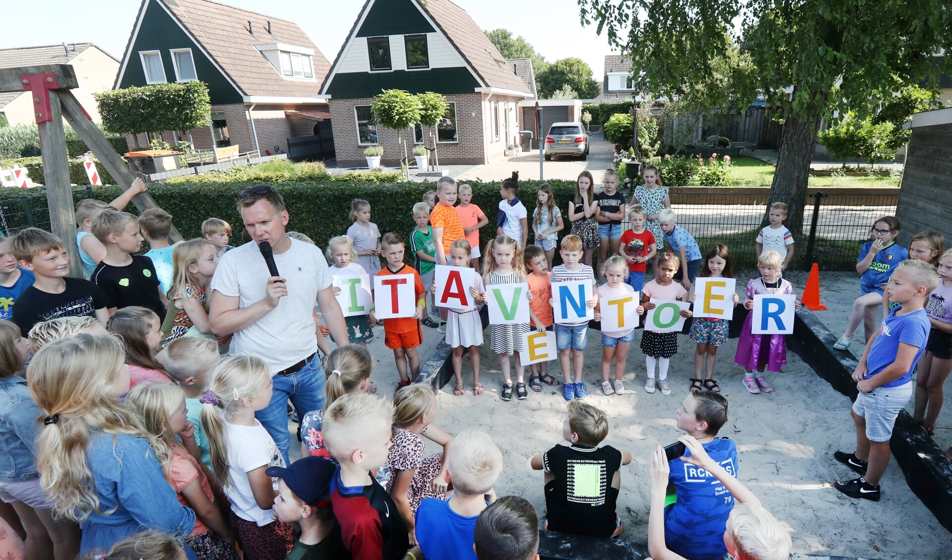 De nieuwe naam van de fusieschool in Langezwaag: It Aventoer