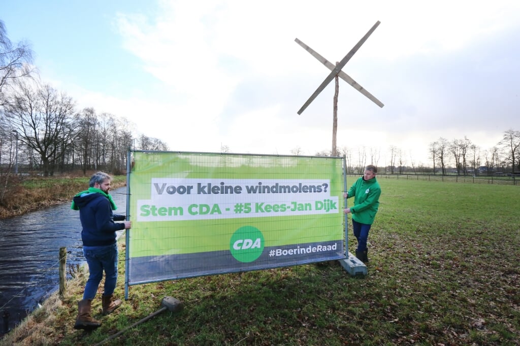 CDA'ers Kees-Jan Dijk en Bareld van der Meer.