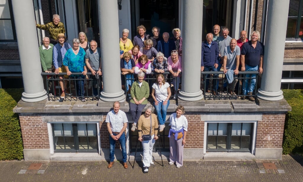 De Trime-klas met geboortejaar 1957-1958 kwam bijeen in Huize Lyndenstein. 